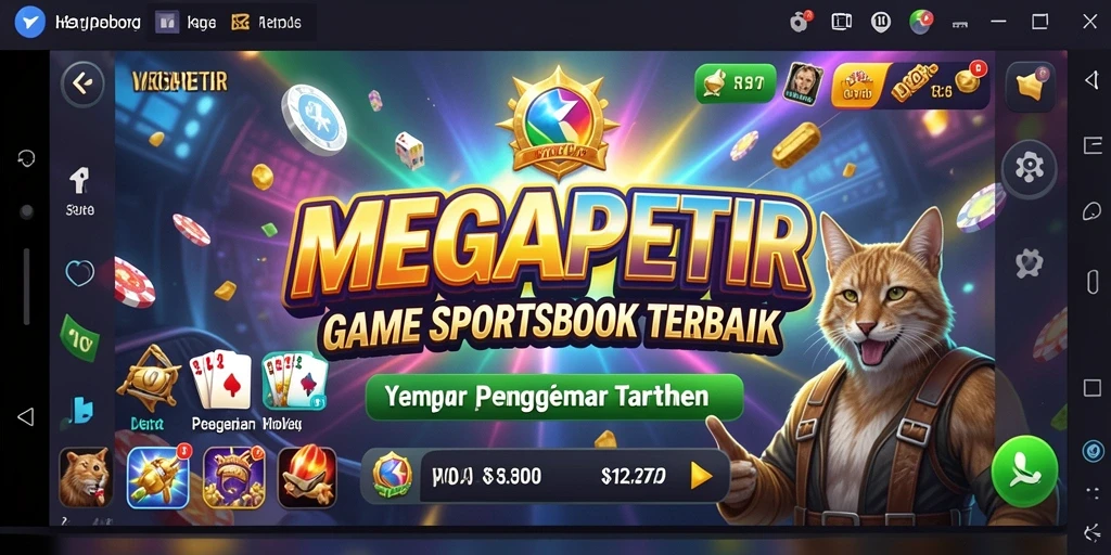 Tampilan menarik dari gameplay <strong>MEGAPETIR</strong> yang mendebarkan.