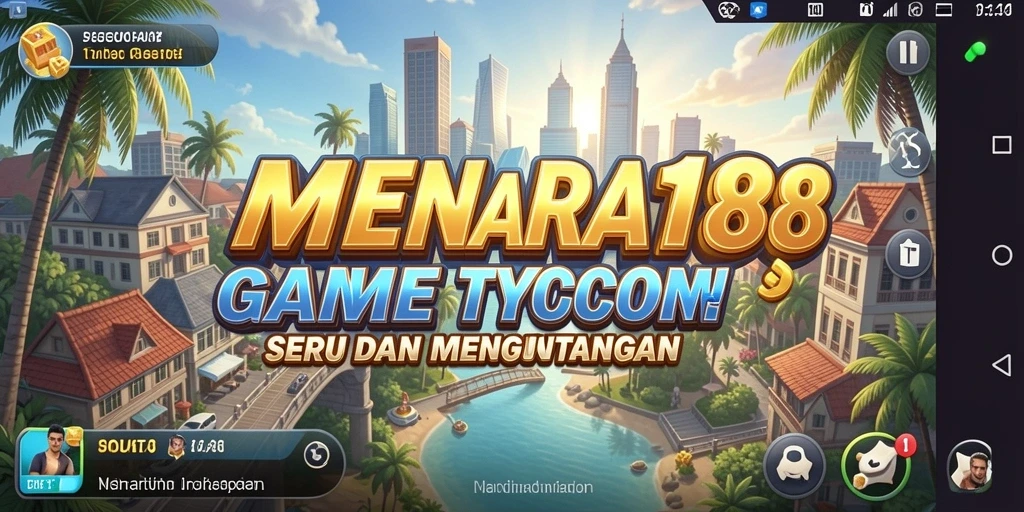 Tampilan gameplay seru dalam MENARA188 menunjukkan strategi bisnis yang mendetail.