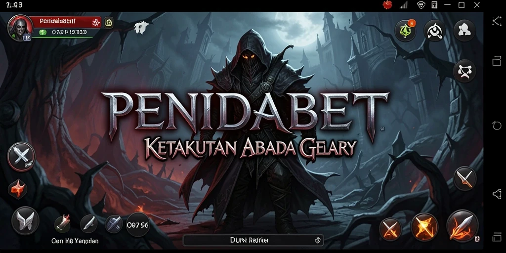 Tampilan gameplay PENIDABET yang menakutkan dan mendebarkan.