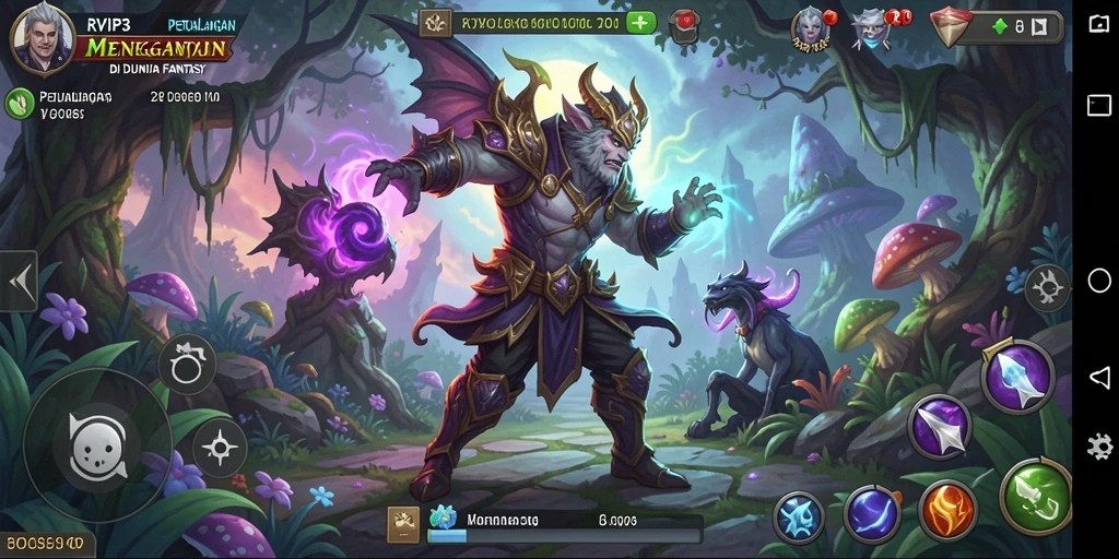 Tampilan gameplay seru dalam RVIP3 yang penuh petualangan.