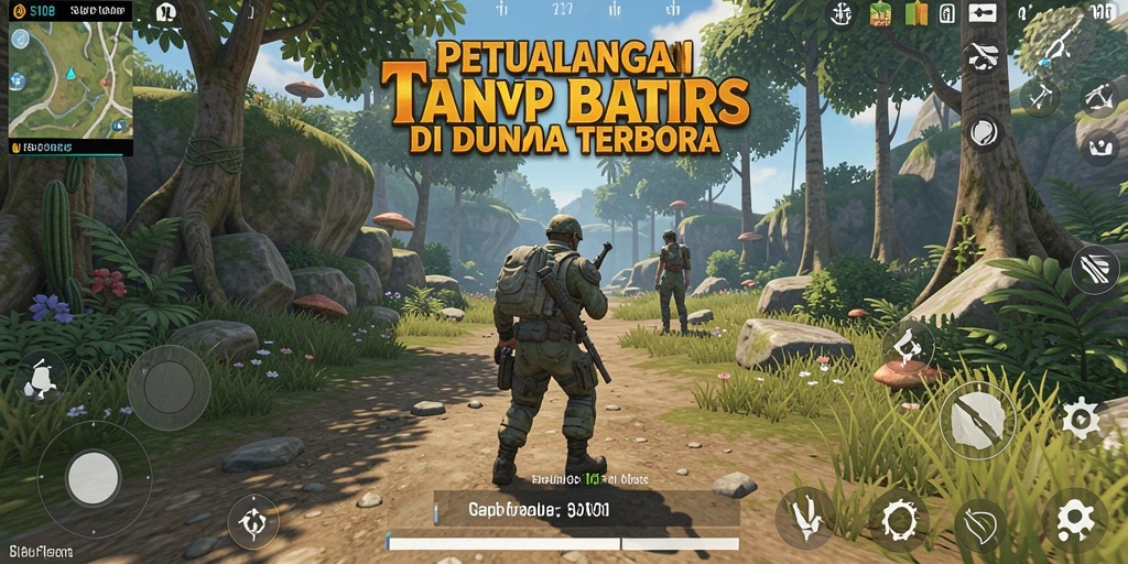 Gameplay seru di dunia terbuka SIAP108.