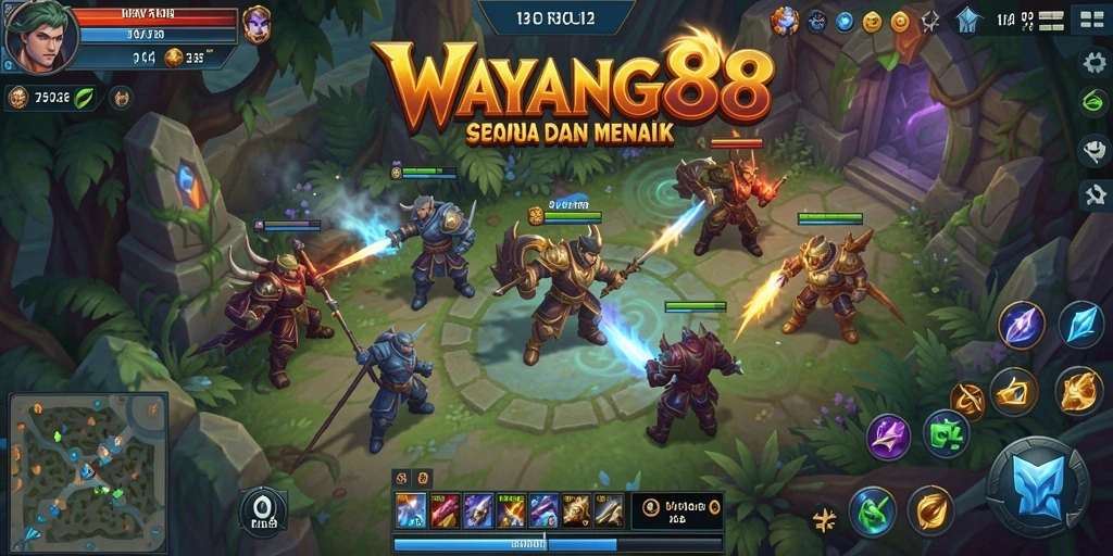 Tampilan gameplay seru dan menegangkan di WAYANG88.
